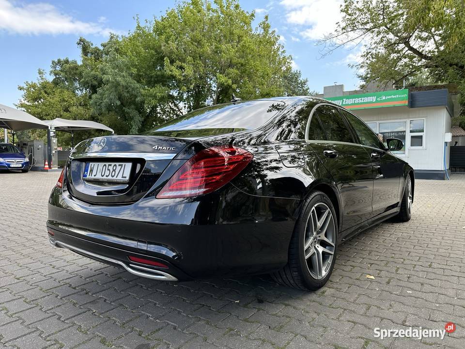 MercedesBenz Klasa S 350 d 4Matic 9GTRONIC mazowieckie Warszawa sprzedam