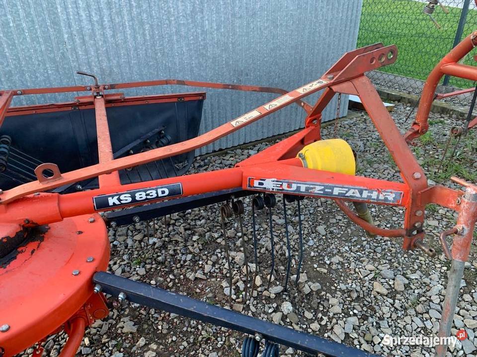 Zgrabiarka do siana Deutz fahr nieuszkodzony Bobowa