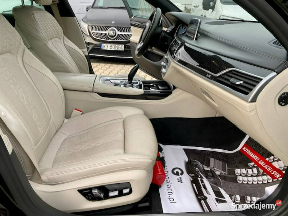 BMW 750 SALON XDrive VOLL 400 M PAKIET HEAD UP tempomat Leszno