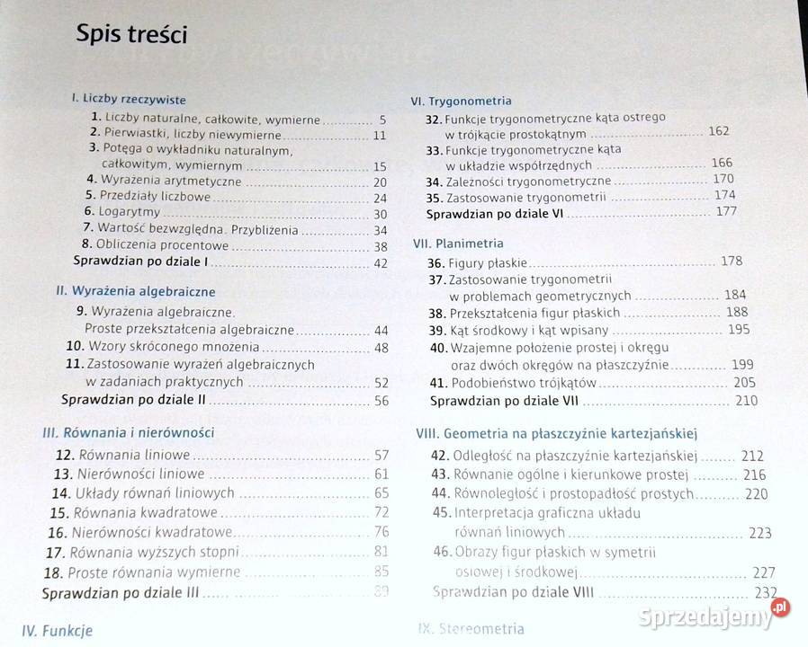 Matematyka Repetytorium Matura Podstawa Piotr Książki i Podręczniki