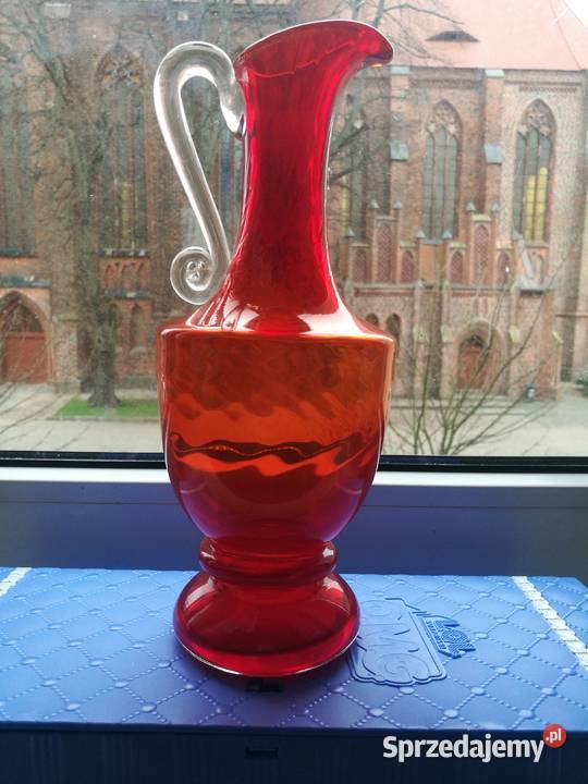 Dzbanek rubinowy Ząbkowice Porcelana i szkło Choszczno sprzedam
