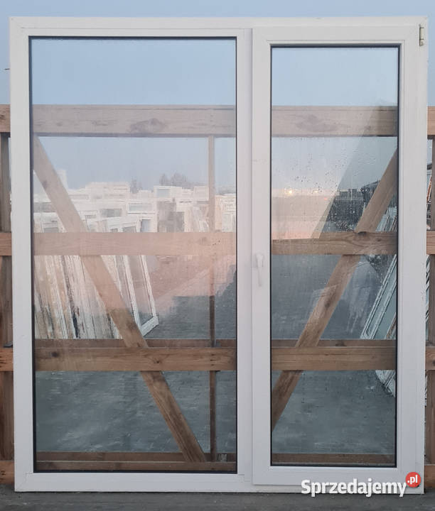 OKNA KacprzaK Okno TARASOWE 177X204 Używane PCV Siedlce