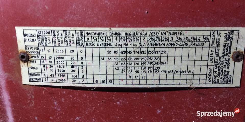 Siewnik konny stan Mało używany Snopków sprzedam