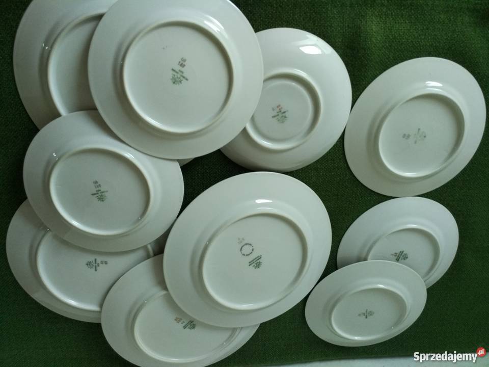 Rosenthal talerzyki 10 sztuk zieleń Hildegard Ropa sprzedam