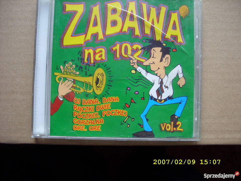 SkladankaCD ZABAWA NA 102 vol 2 Płyty i kasety sprzedam
