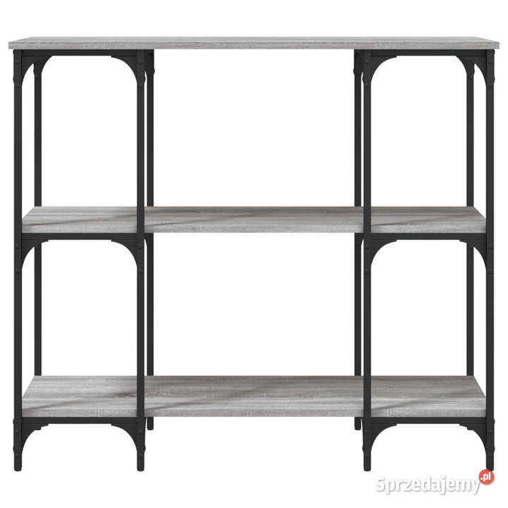 Stolik konsolowy szary dąb sonoma 102x35x90