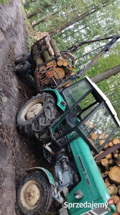 Przyczepa lesna Gnojna