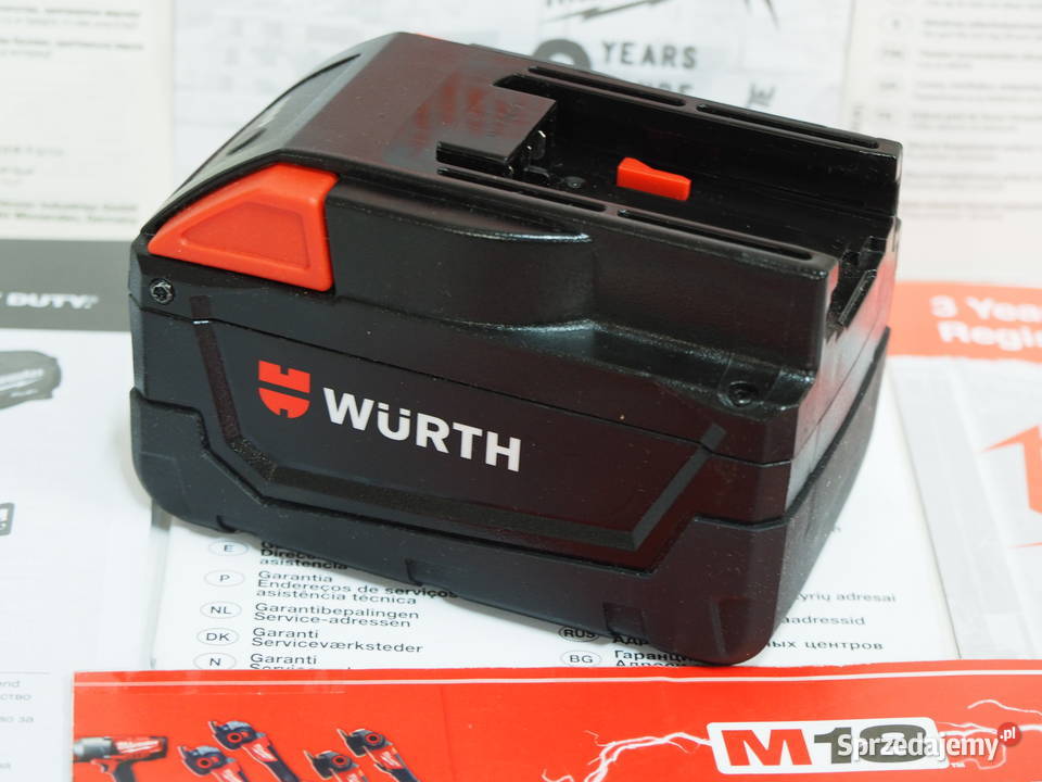 MILWAUKEE WURTH v28 M28 3Ah akumulator bateria Elektryczne Dom i Ogród Baszkówka sprzedam