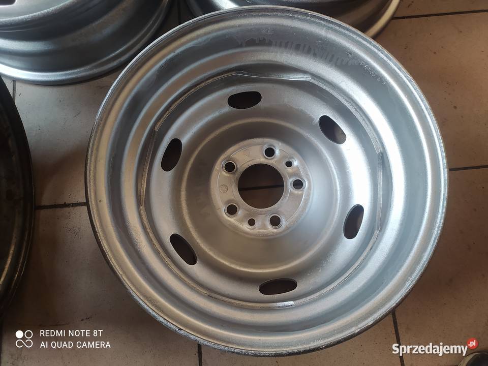 KOMPLET FELG STALOWYCH 16 5x120 55J ET50 dolnośląskie Trzebnica