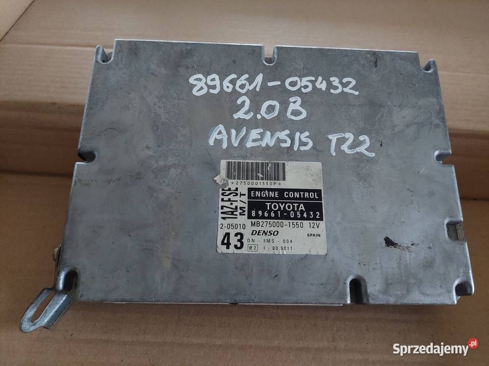 TOYOTA AVENSIS komputer sterownik 8966105432 Kielce sprzedam
