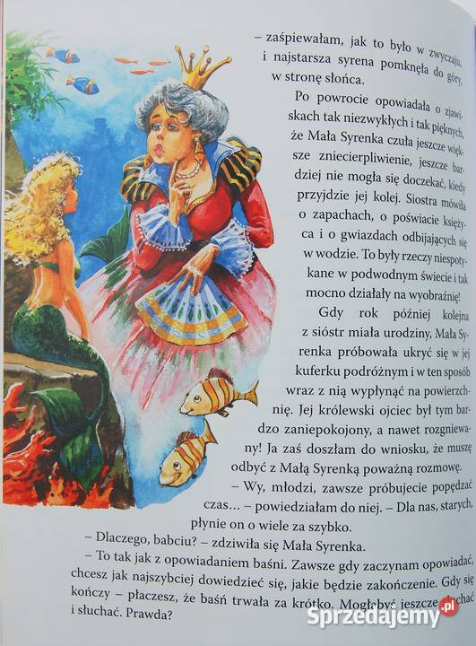 Księga baśni Andersena H Ch Andersen wyd Wilga Artykuły szkolne Lublin