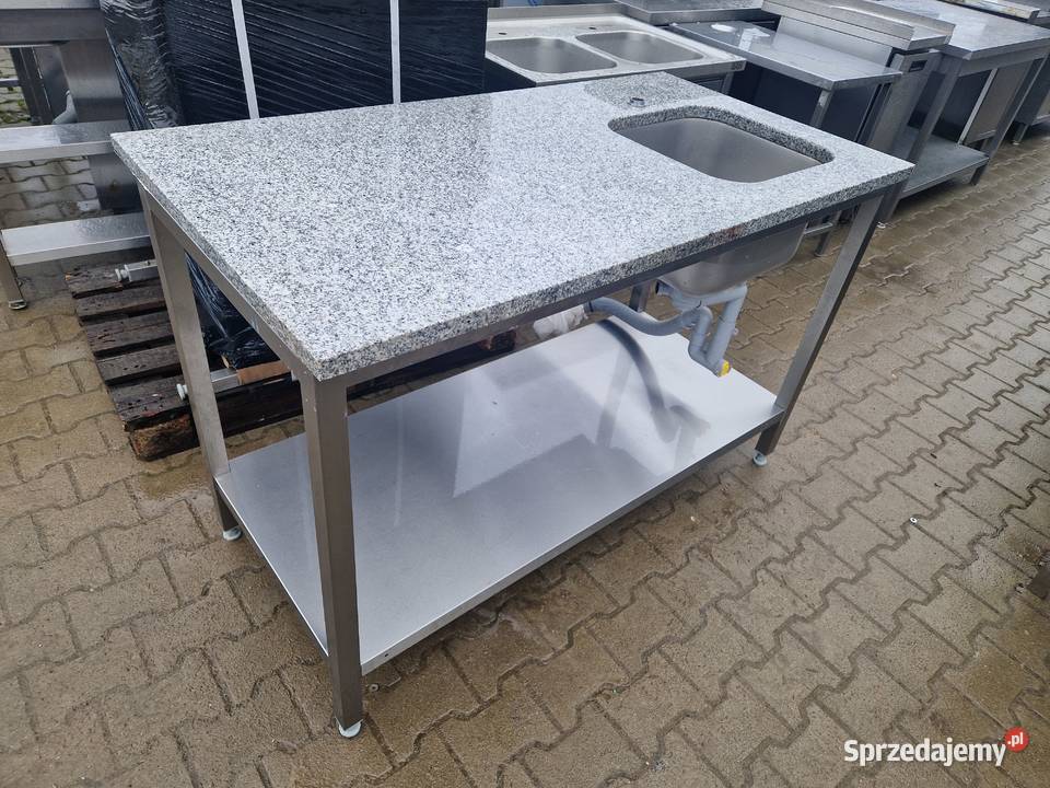 Zlew Gastronomiczny 1 Komorowy Z Blatem wielkopolskie Ostrów Wielkopolski