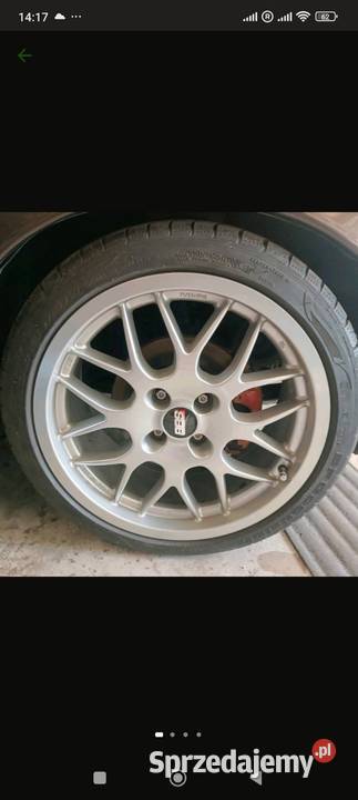 Felgi Opel Calibra Last Edition BBS RX 215 17 Busko-Zdrój sprzedam