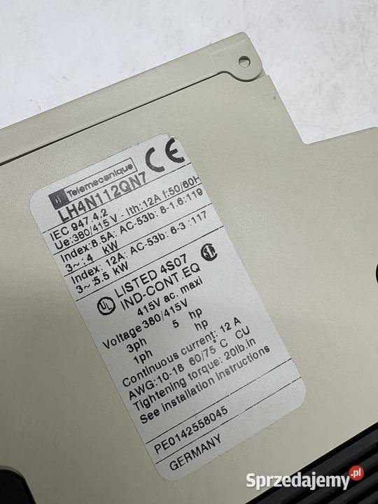 Telemecanique LH4 N112QN7 Soft Starter Warszawa