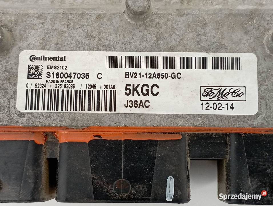 STEROWNIK SILNIKA BV2112A650GC S180047036 14 B Rok produkcji 2012