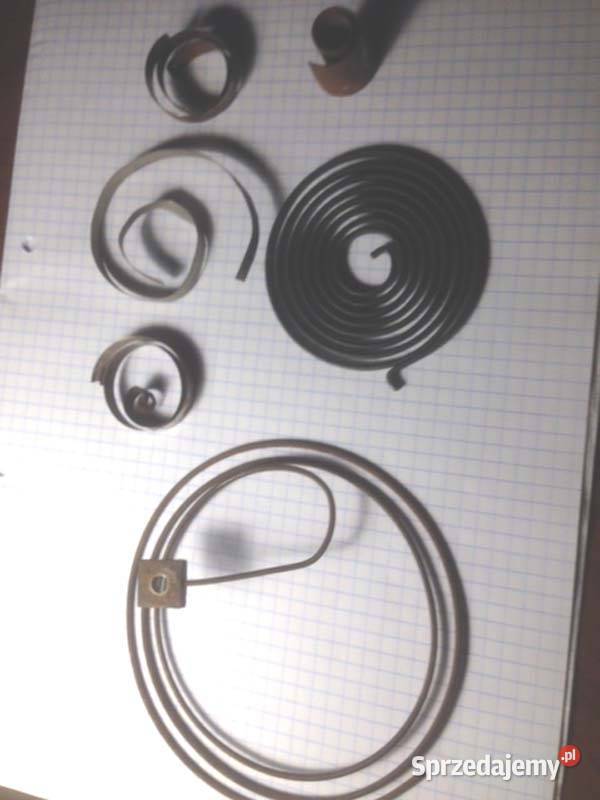 sprężyny i kluczyki do starych zegarów Gdańsk