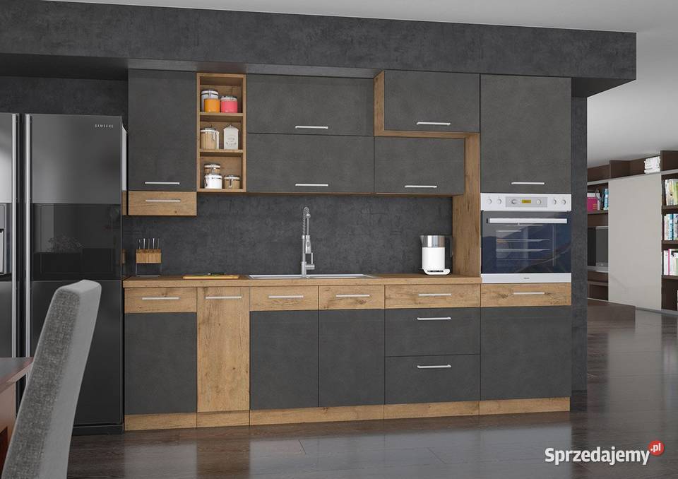 MebleSzafki kuchenne kuchnia Vigo Grafit wielkopolskie Kępno