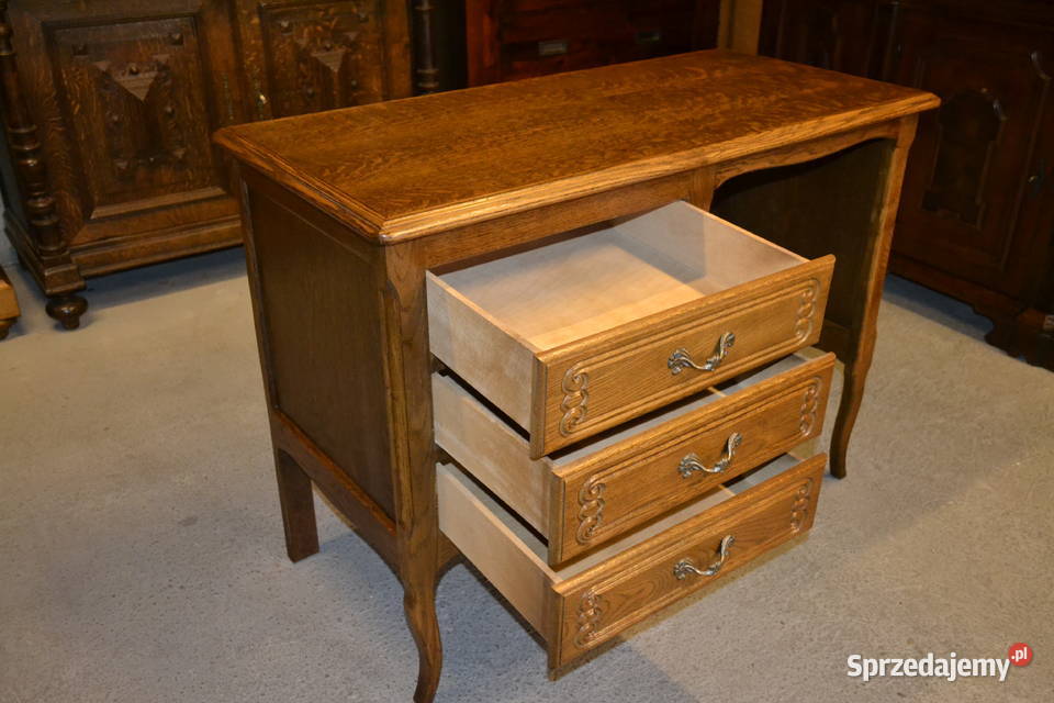 biurko ludwikowskie małe dąb śląskie Będzin