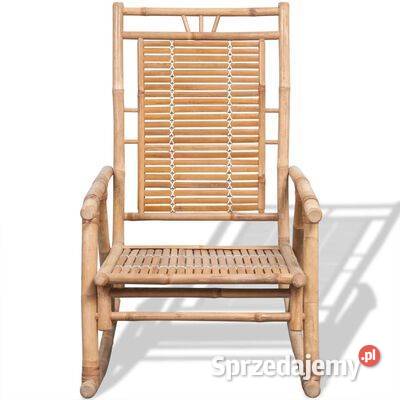 vidaXL Fotel bujany bambussku41894 Warszawa