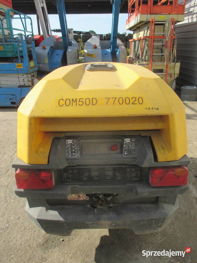 Sprężarka śrubowa przewoźna Atlas Copco XAS88 KD Pleszew
