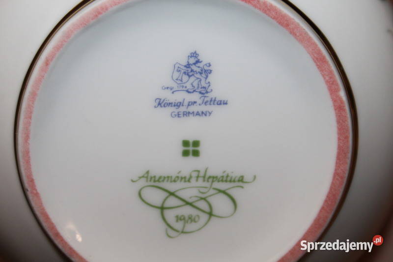 Porcelanowy wazon Tettau 438 FiaF Szczecin