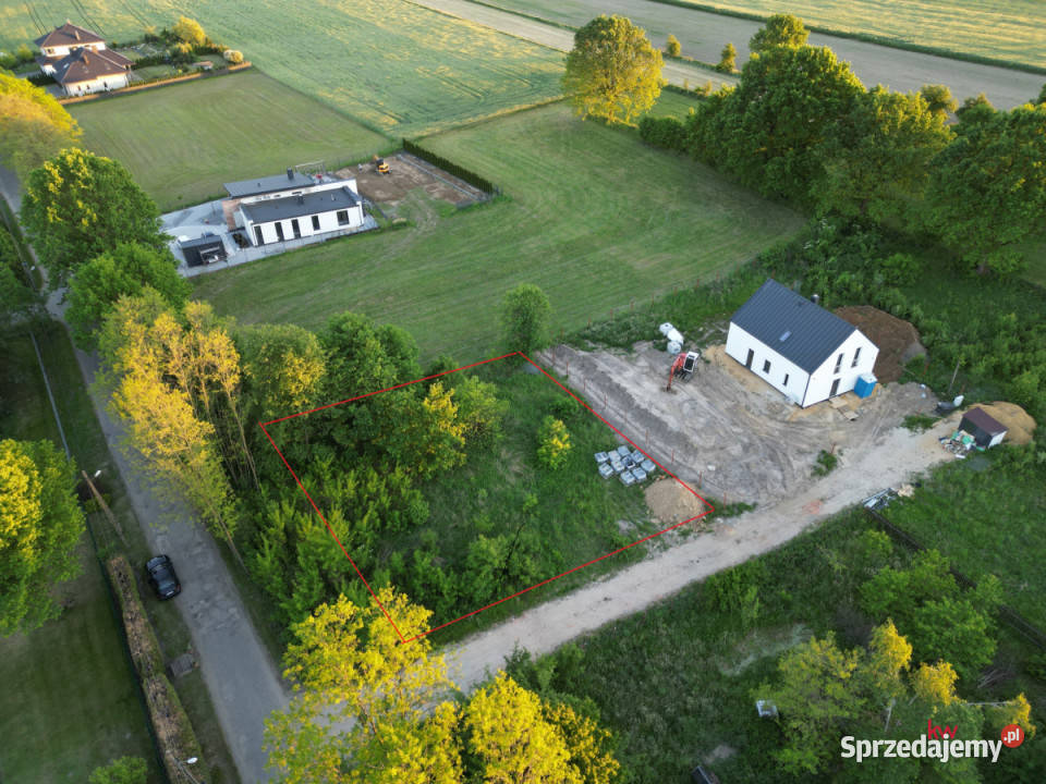 Działka na sprzedaż Karchowice Wiejska 824m2 utwardzona