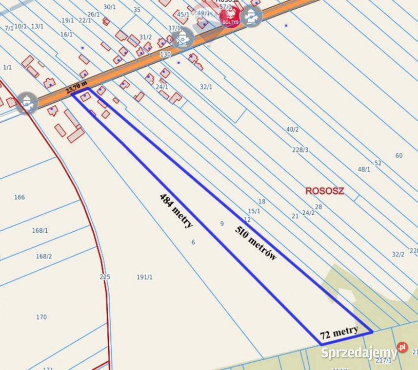 Siedlisko Rososz gmina Cegłów miński sprzedam