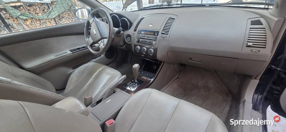 Nissan altima 35 v6 260 VQ35DE klima elektryczne ASR (kontrola trakcji) Mielec