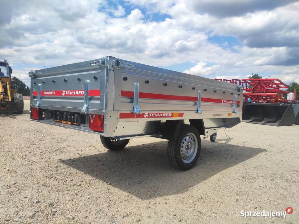 NOWA Przyczepka Temared TRANSPORTER 2515 Wolsztyn