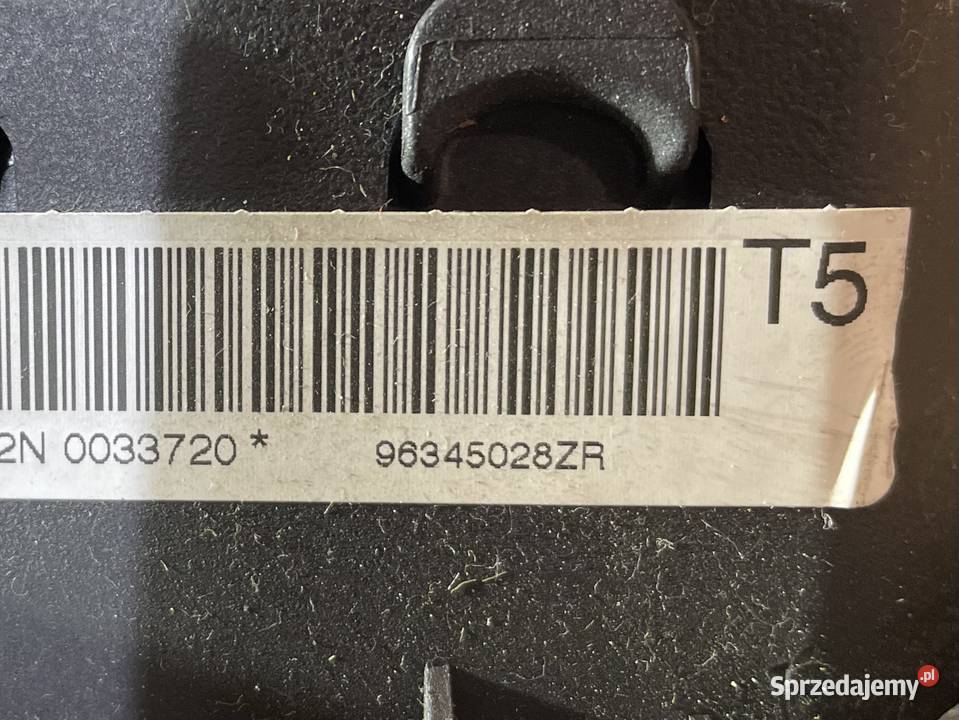 96345028ZR poduszka airbag kierownicy peugeot osobowe Szczecin