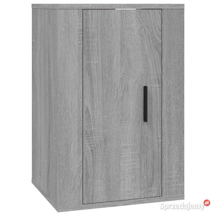 Wiszące szafki TV 2 szary dąb sonoma 40x345x60 Szafki Warszawa