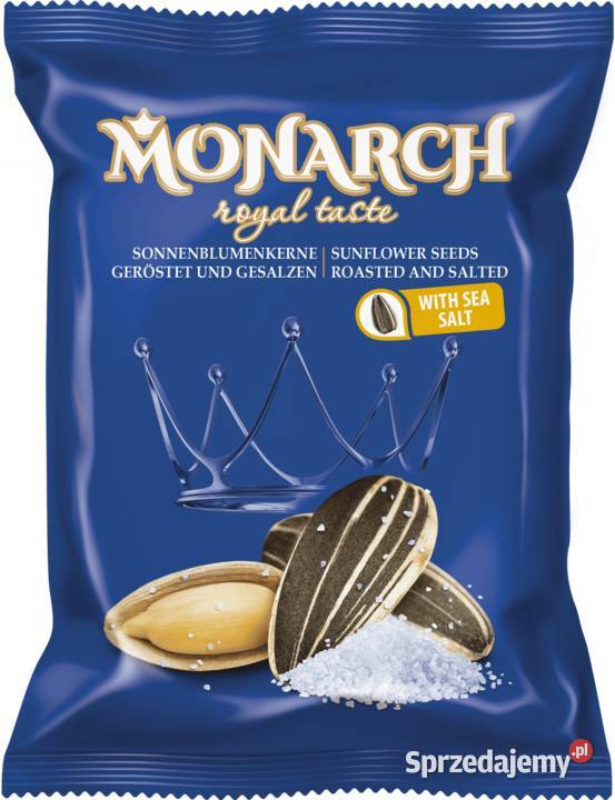 Słonecznik solony XXL 100g Monarch Nowa Sól