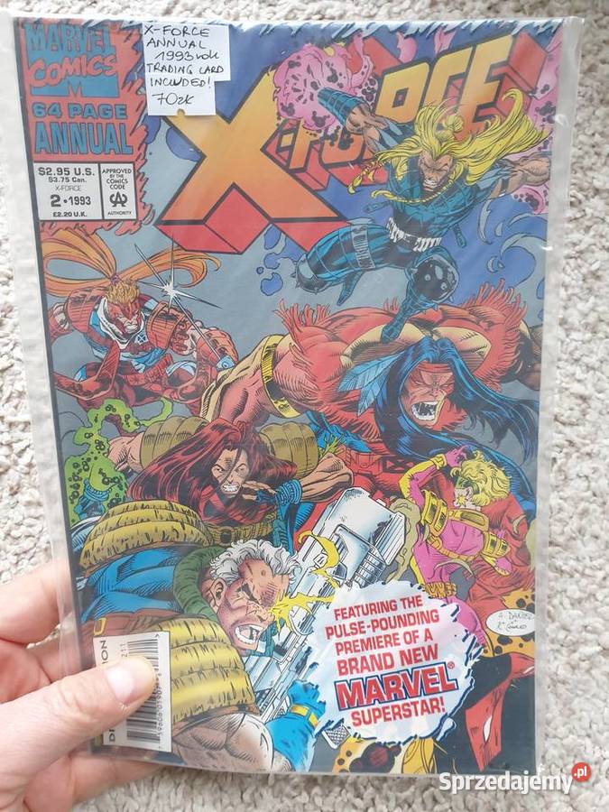 XForce Annual 3 komiksy Marvel USA 19921996 Superbohaterowie Gdynia