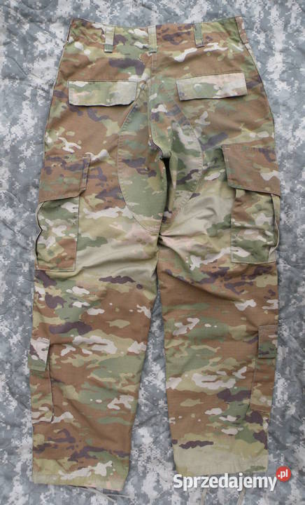 Spodnie ACU multicam ocp small short naprawiane Wrocław