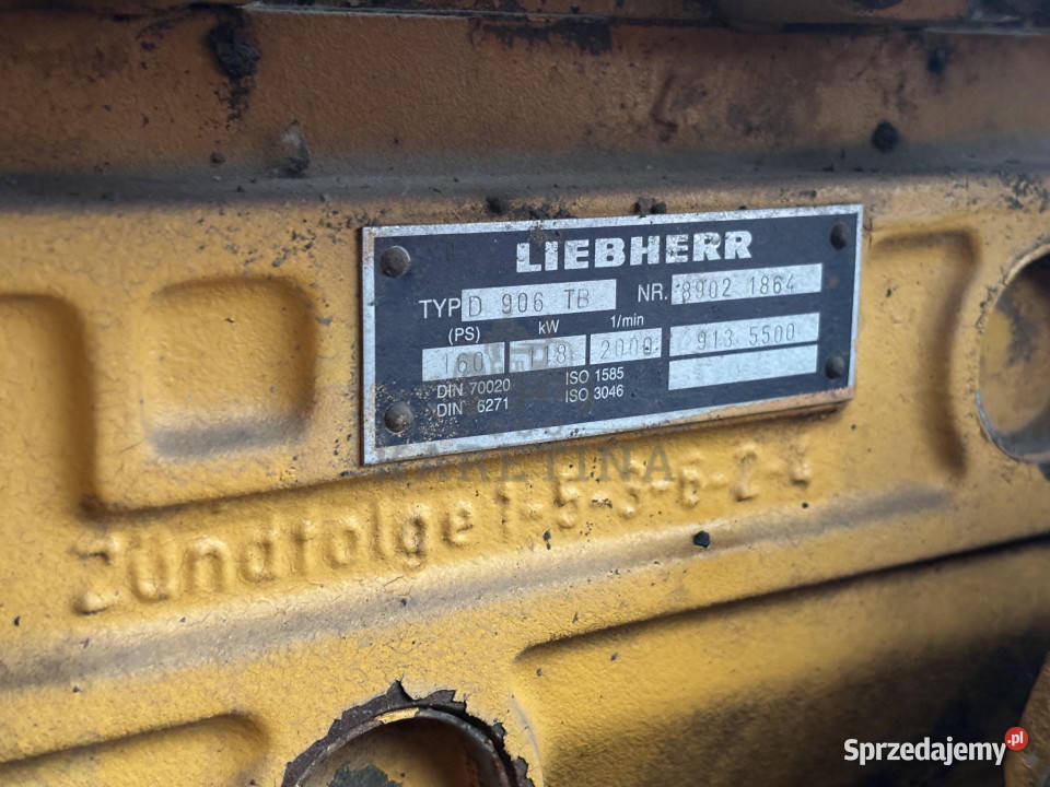 Liebherr D906TB D 904 TB Silnik Kompletny Blok Jastrzębniki sprzedam