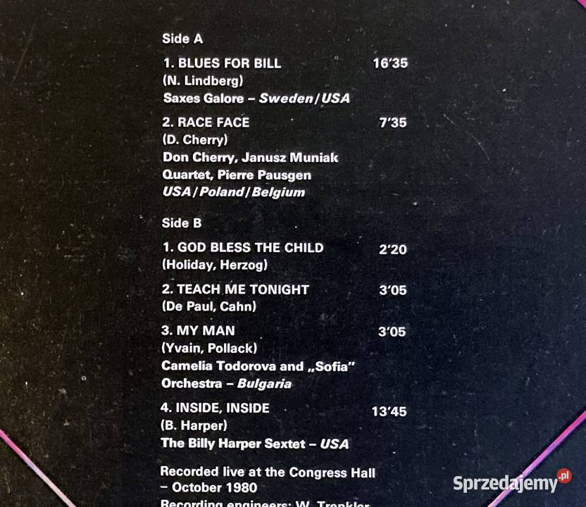 Jazz Jamboree 80 jazz Szczecin