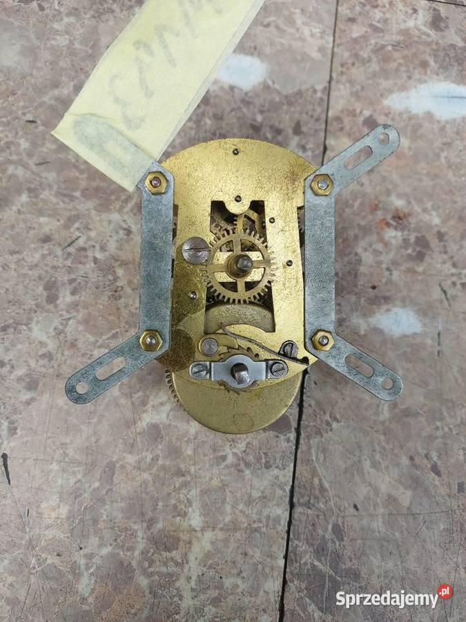 M193 Mechanizm starego małego zegara chodzik Tczew sprzedam