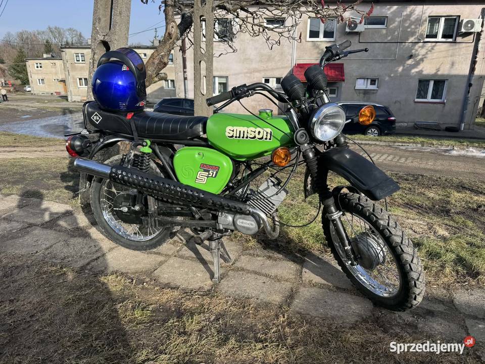 Simson s51 enduro 12v elektronik 1990 Simson sprzedam