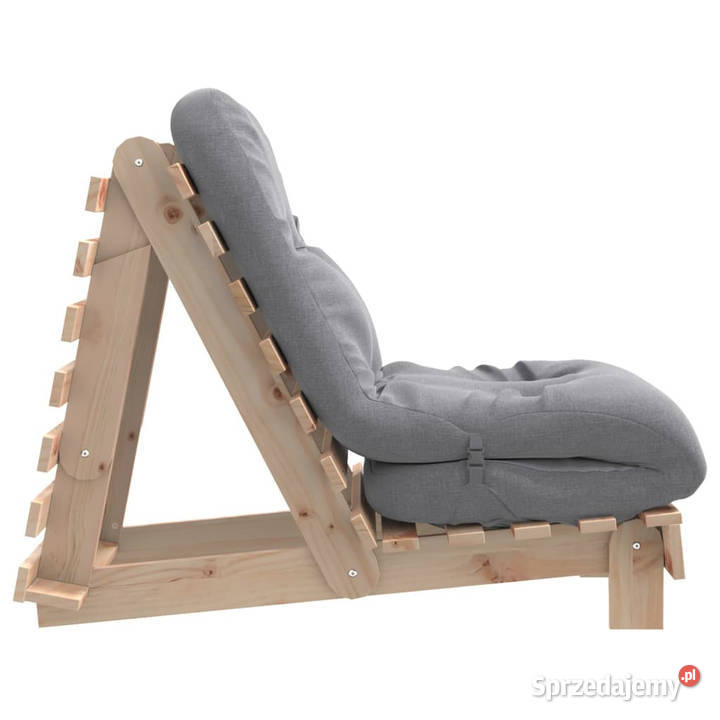 Sofa rozkładana futon z materacem 60x206x11 Warszawa