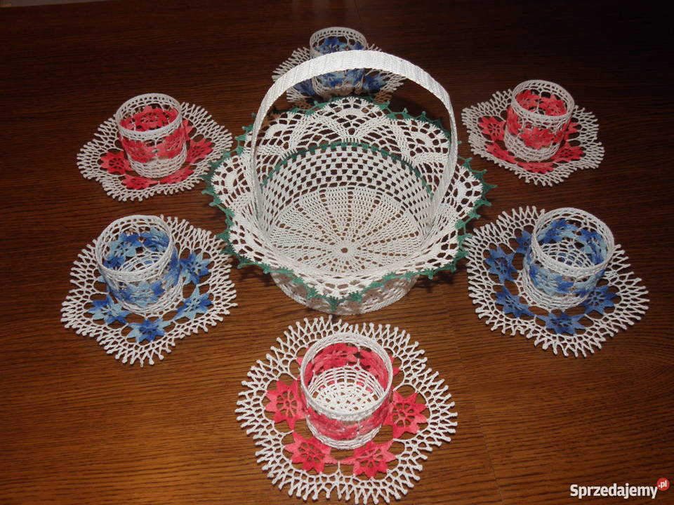 Ozdoby szydełkowe świąteczne i nie