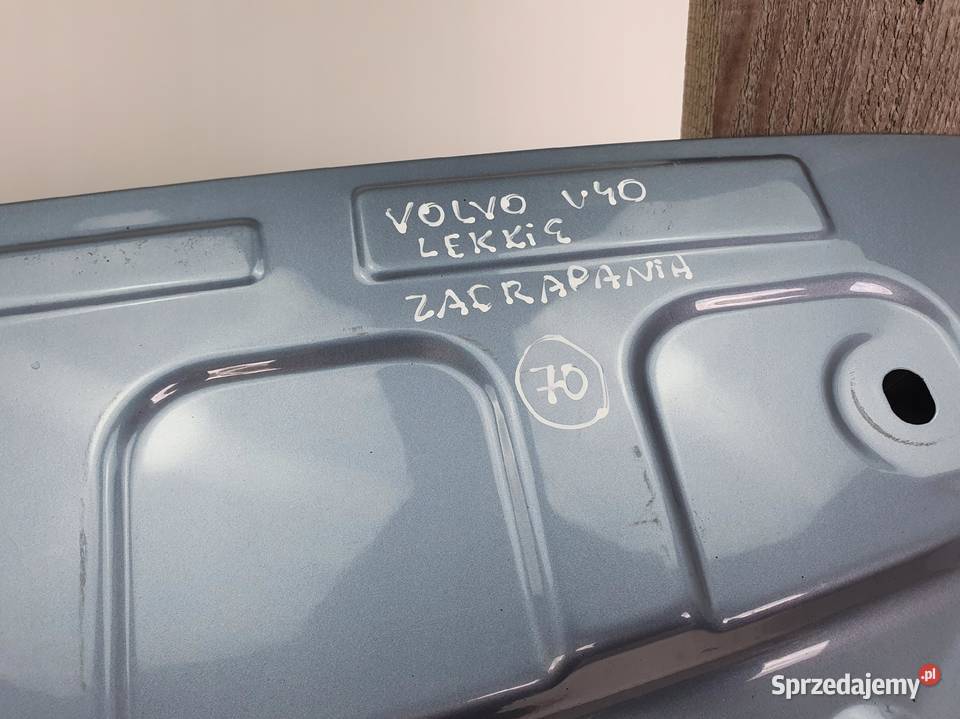 TYLNA KLAPA Volvo V40 II 20122019 tylnia tył lubelskie Chełm