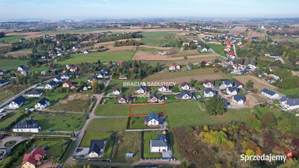 Działka 1000m2 Kraków Irzykowskiego prąd Sprzedaż