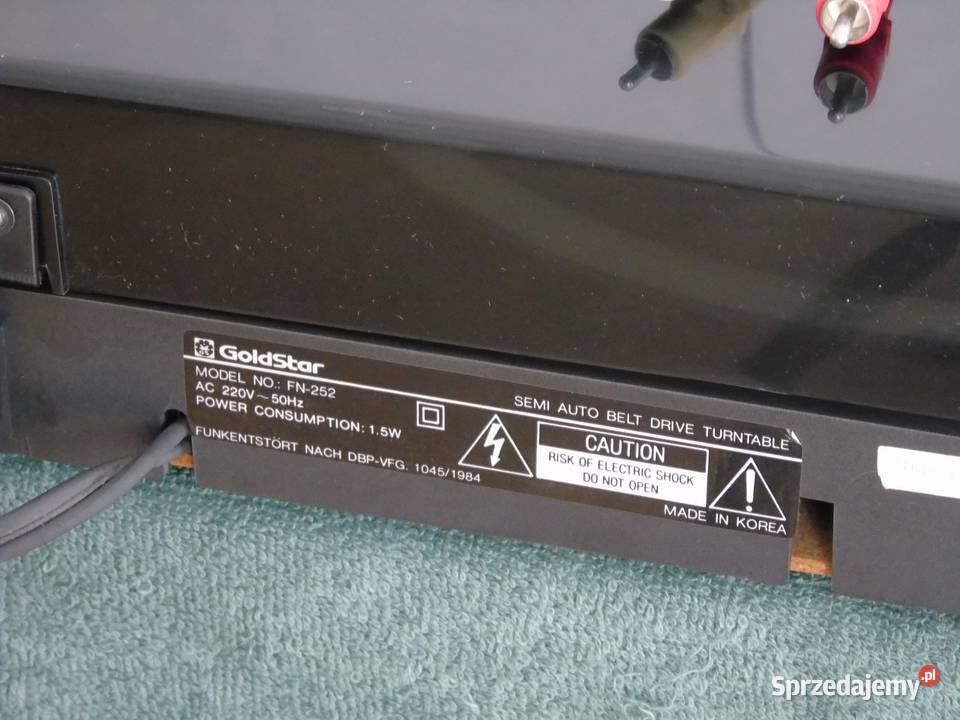 Gramofon Goldstar igła T4Pbsprawny DOSTAWA Jasło sprzedam