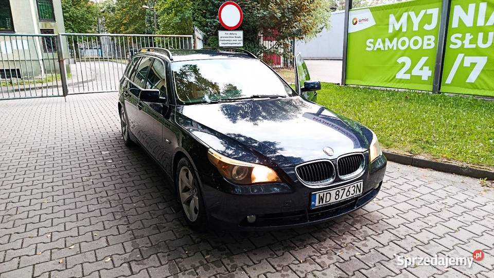 BMW E61 530d Touring 30 Diesel Automat Skóra Seria 5 Zabrze