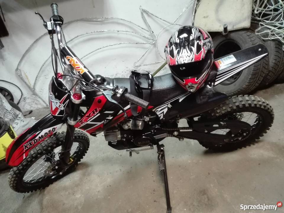 Cross kxd moto 125 kask i gogle 2000 kujawsko-pomorskie Chalin