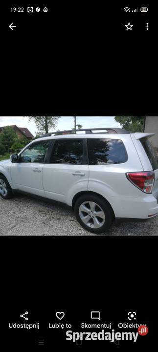 Subaru Forester 20 d 147 2010 Zarejestrowany w Polsce Subaru Radomsko sprzedam