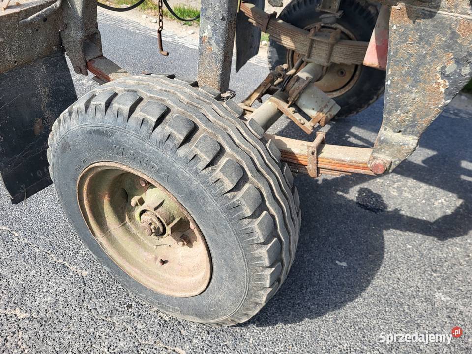 Przyczepa rolnicza wywrotka Sanok D 45 Autosan D Osięciny