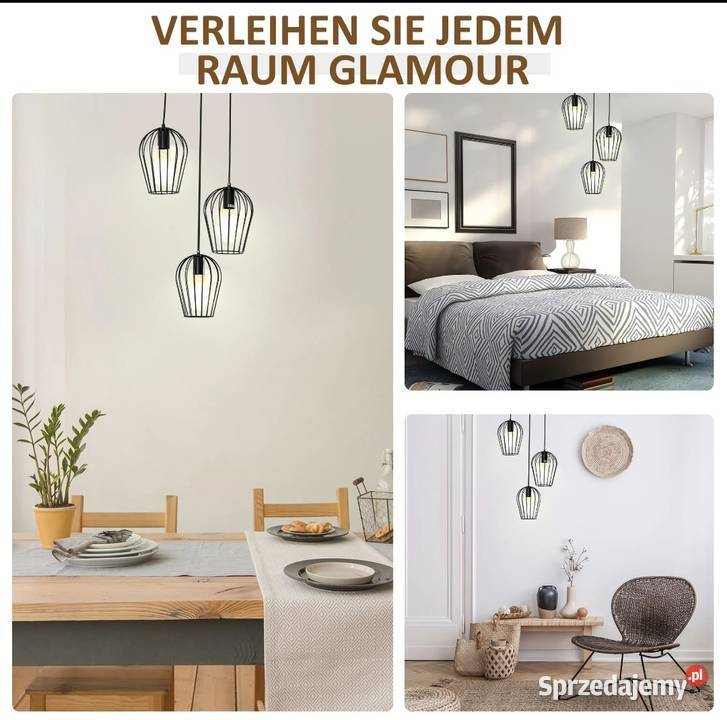 Lampa nowoczesna geometryczna sprzedam