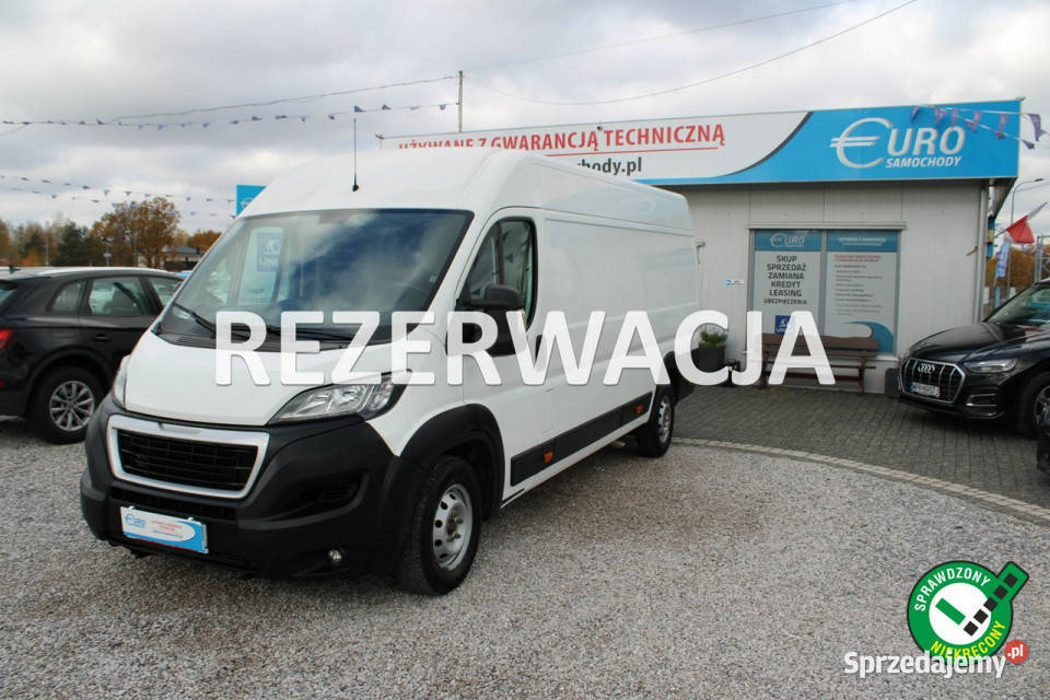 Peugeot Boxer L4H2 Netto 55203PLN 163 Gwarancja ESP sprzedam