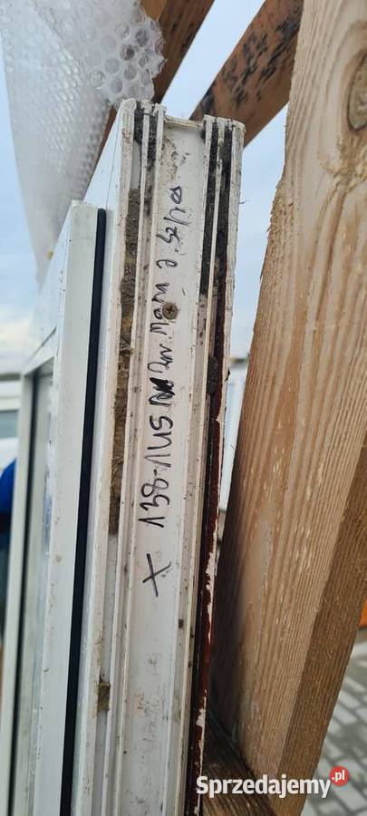 OKNA KacprzaK 138X145 OKNO Używane Plastikowe mazowieckie Siedlce